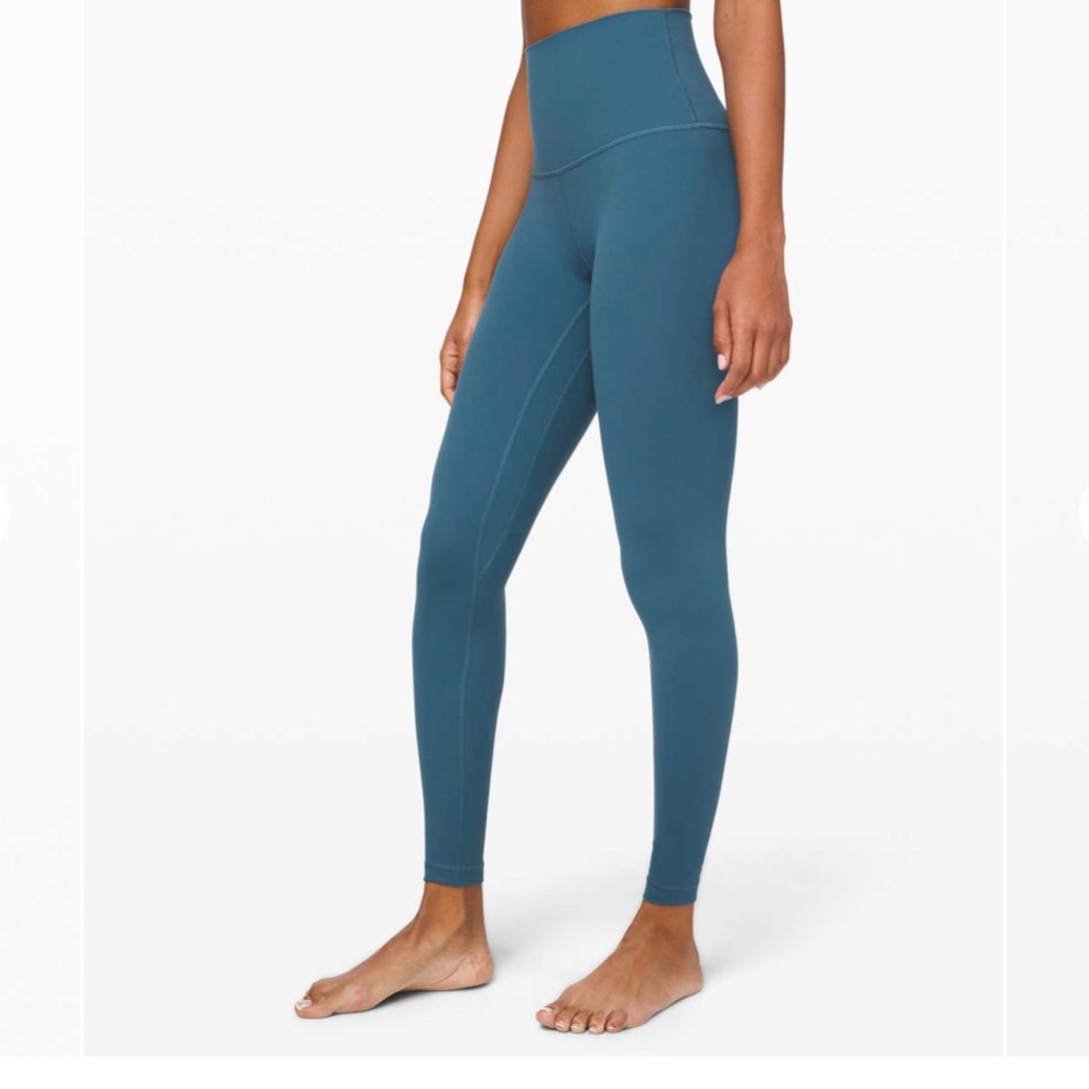 Align High Rise 28” Size 4 Petrol Blue